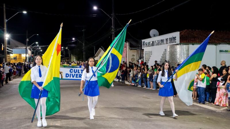 Brasiléia realiza desfile cívico em celebração à Independência do Brasil