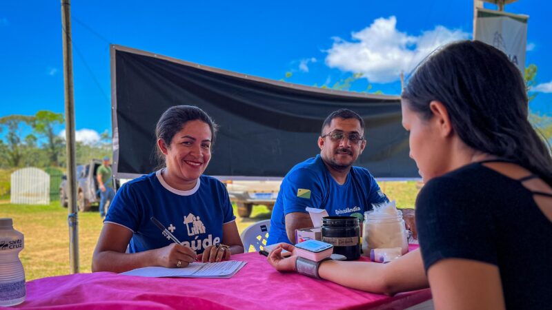 Prefeitura de Epitaciolândia realiza 121ª  Edição do Saúde na Comunidade no Núcleo São Sebastião – Seringal Porongaba
