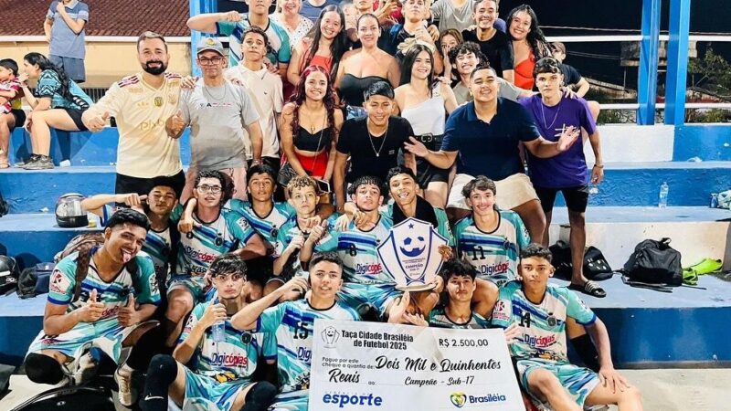 São Cristóvão Sub-17 conquista título da Copa Cidade de Brasiléia