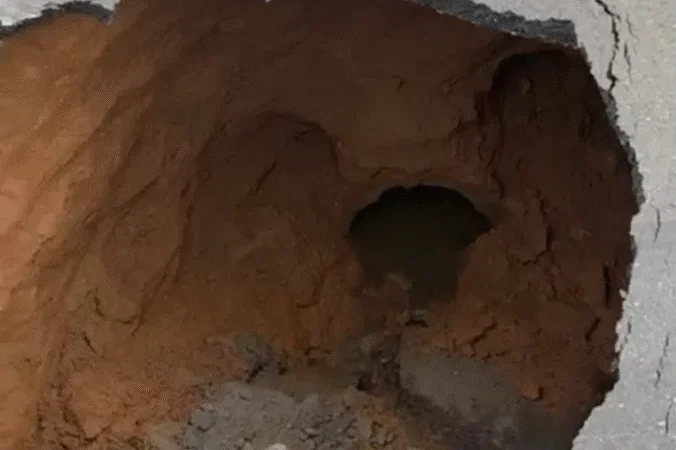 Cratera ameaça interromper tráfego na BR-317 em Xapuri; DNIT inicia obras emergenciais