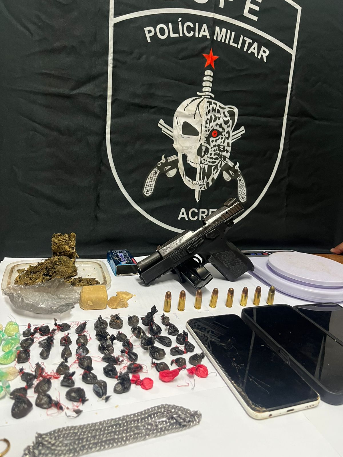 Operação RENOE: ação integrada do BOPE e Polícia Civil prende 6 suspeitos e impede possível execução em Epitaciolândia