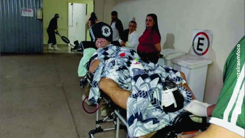 Bebedeira e discussão termina com homem esfaqueado em Brasiléia; vítima teve pulmão e fígado atingidos