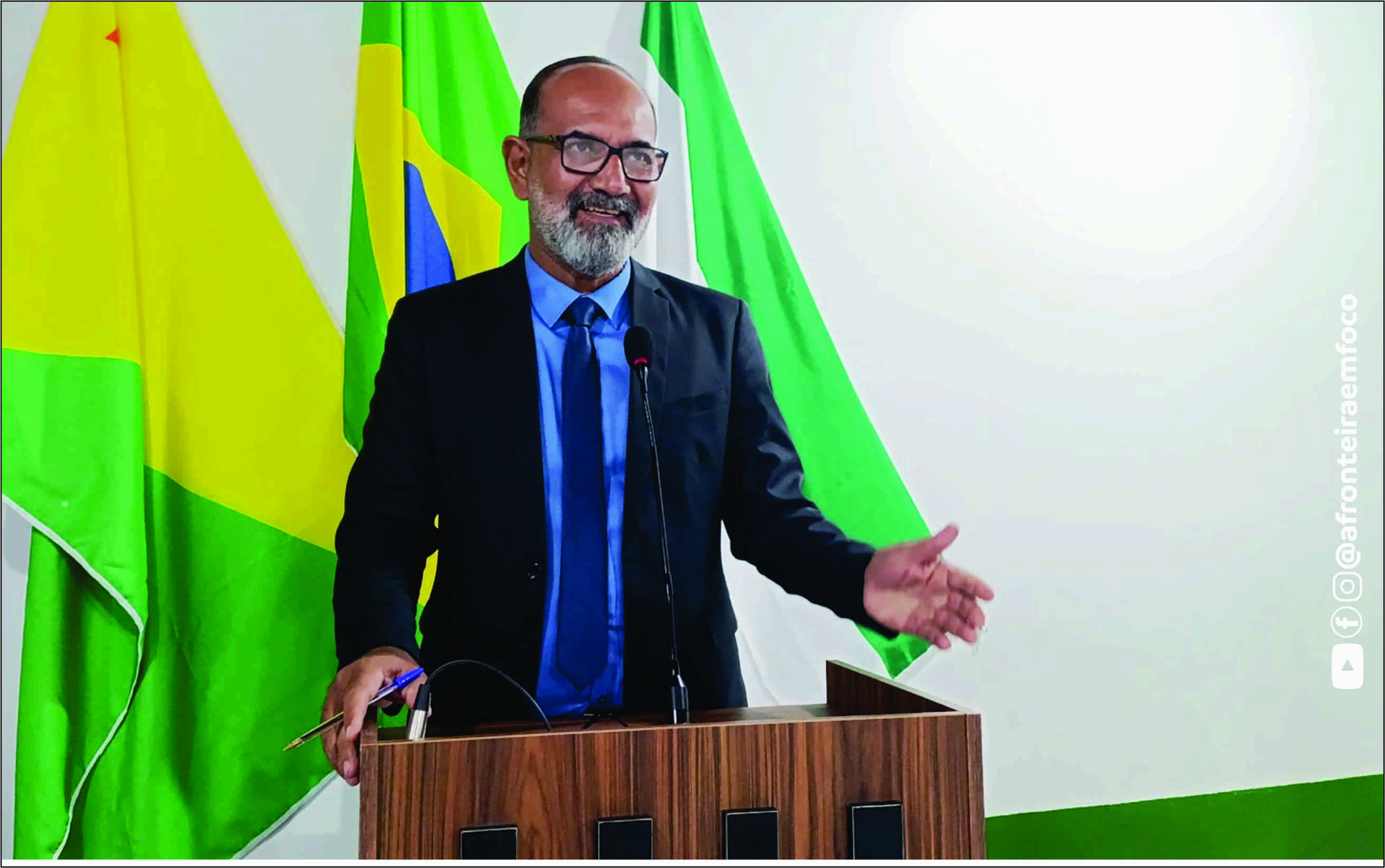 Cleomar Portela destaca investimentos na saúde, regularização fundiária e segurança no trânsito durante sessão na Câmara