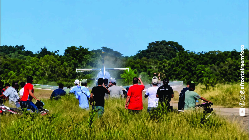 Avião faz pouso forçado na Bolívia após falha no trem de pouso; ninguém ficou ferido