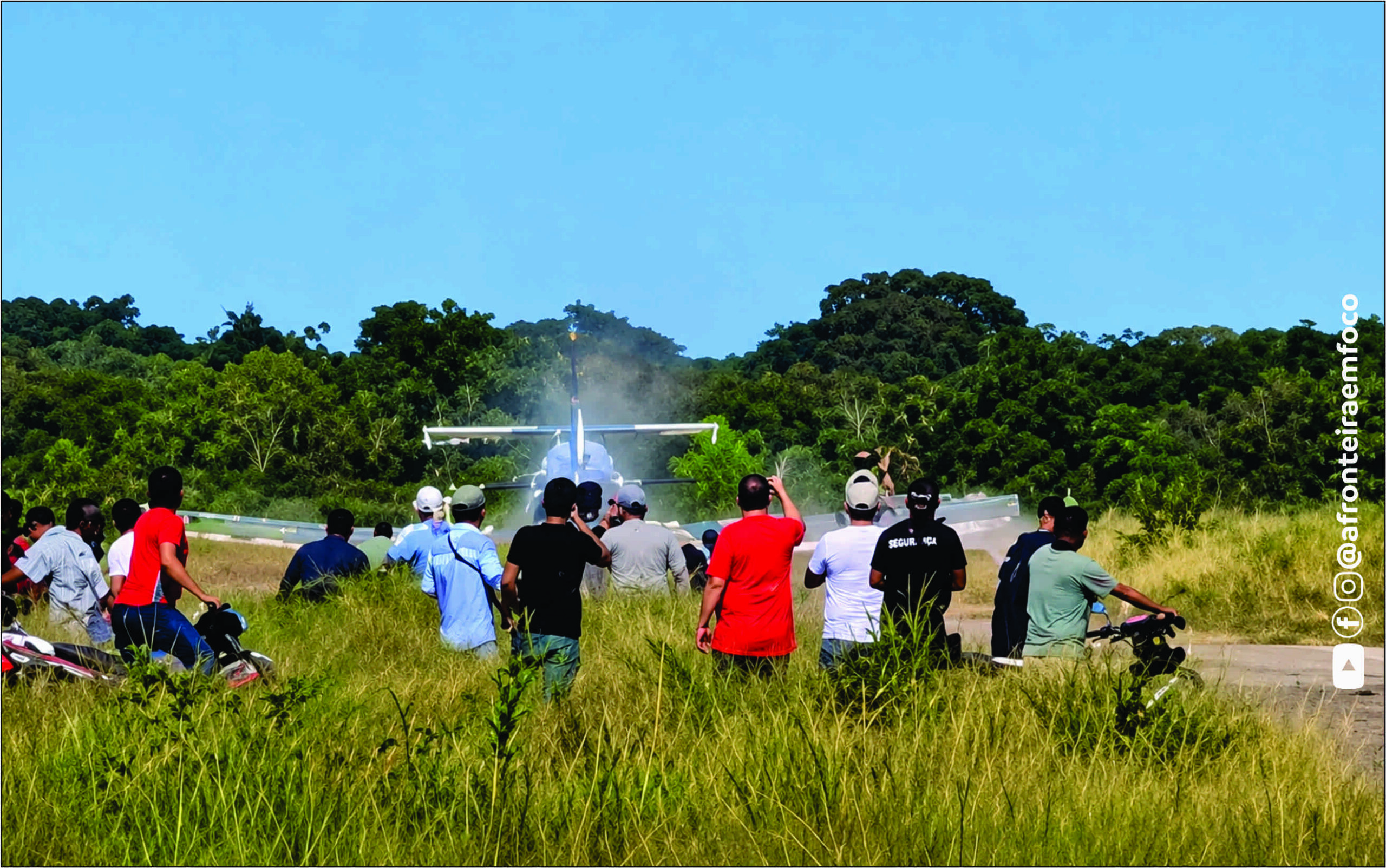 Avião faz pouso forçado na Bolívia após falha no trem de pouso; ninguém ficou ferido
