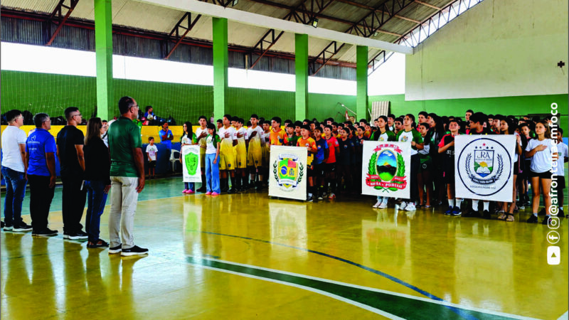 JJogos Escolares 2026 Fase Municipal começam em Epitaciolândia