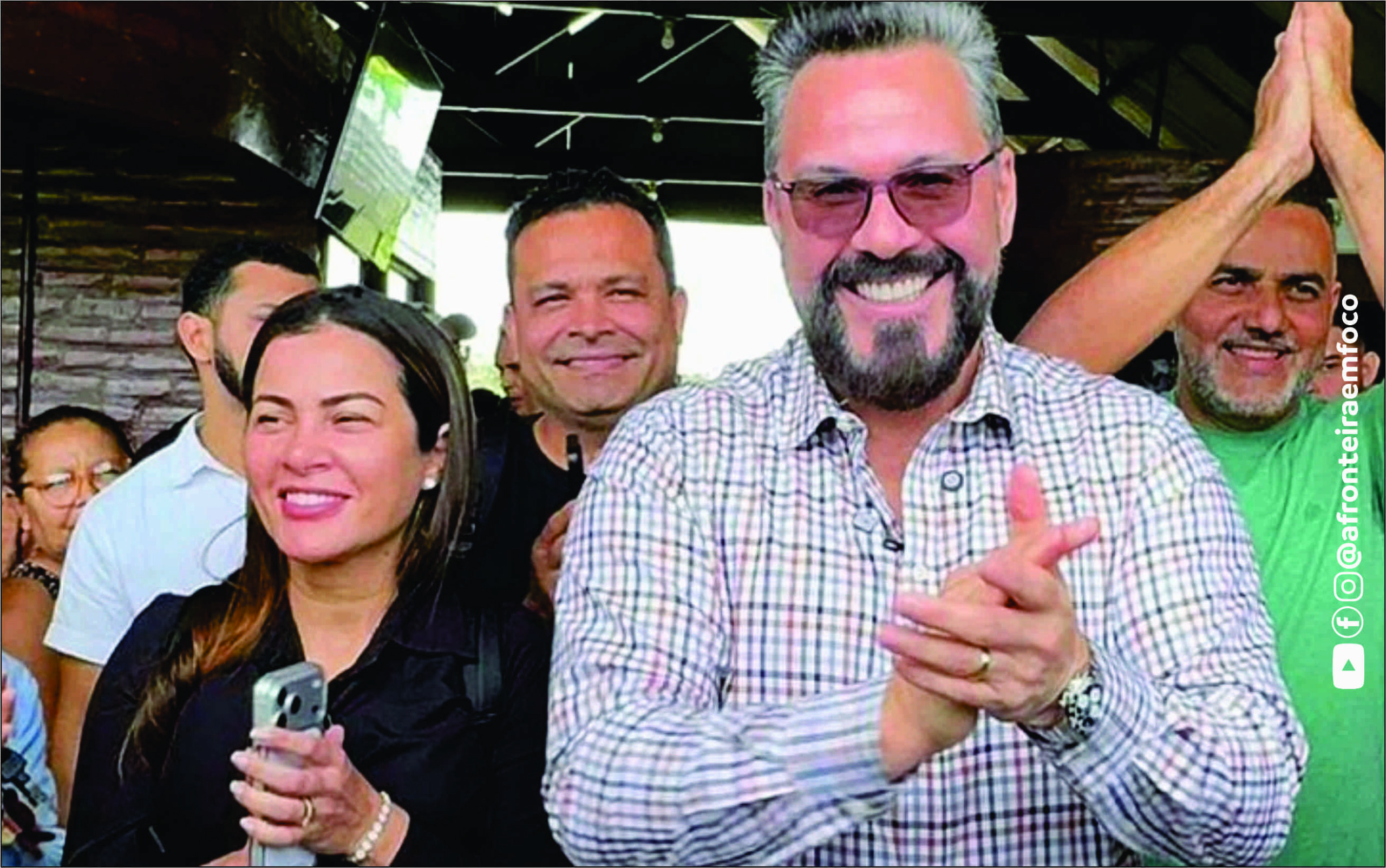 Alan Rick e Fernanda Hassem aproximam-se no Juruá e alimentam especulações de chapa ao governo do Acre em 2026