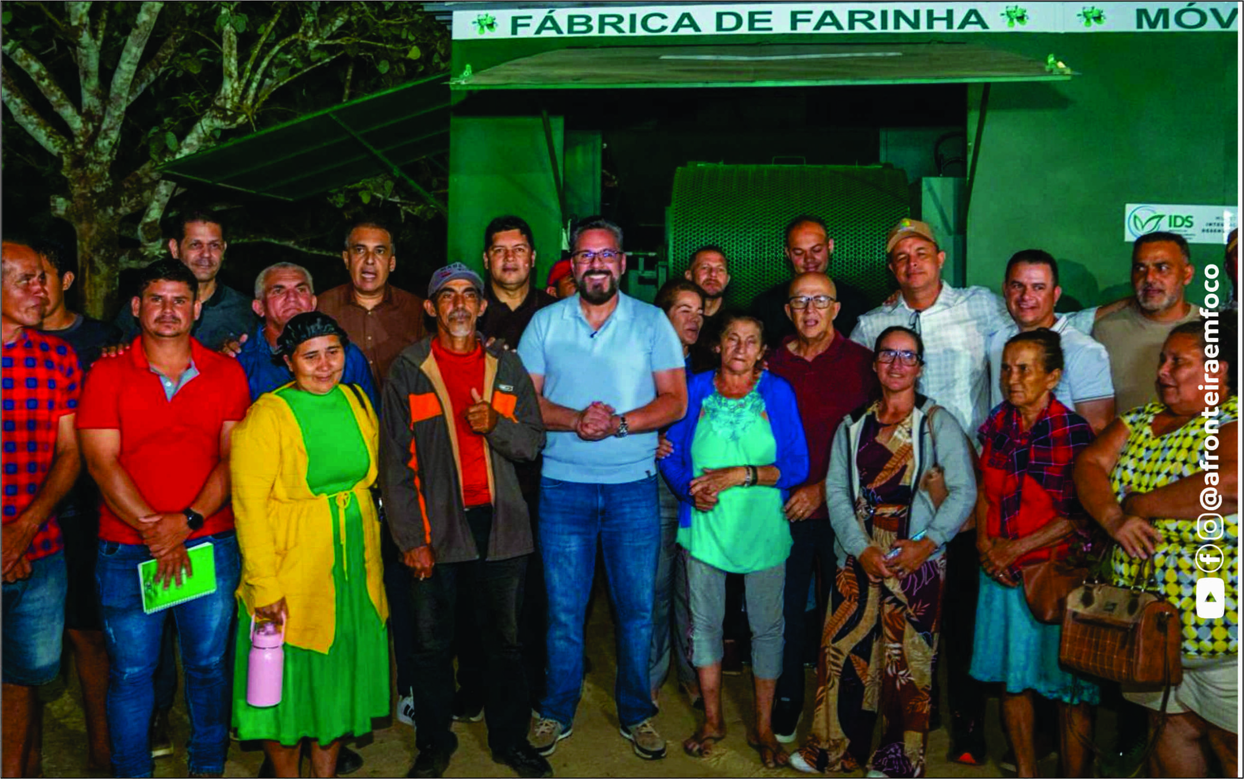 Alan Rick entrega Casa de Farinha, anuncia investimentos e reforça apoio à agricultura familiar em Mâncio Lima