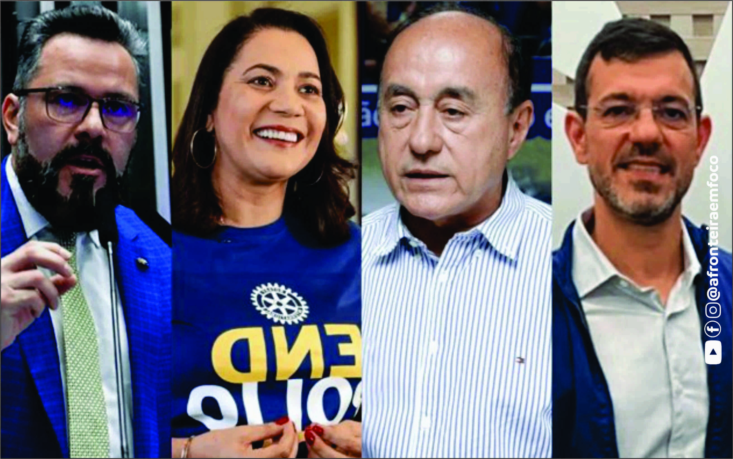 Pesquisa Delta aponta Alan Rick na liderança da corrida ao governo do Acre com 42% das intenções de voto
