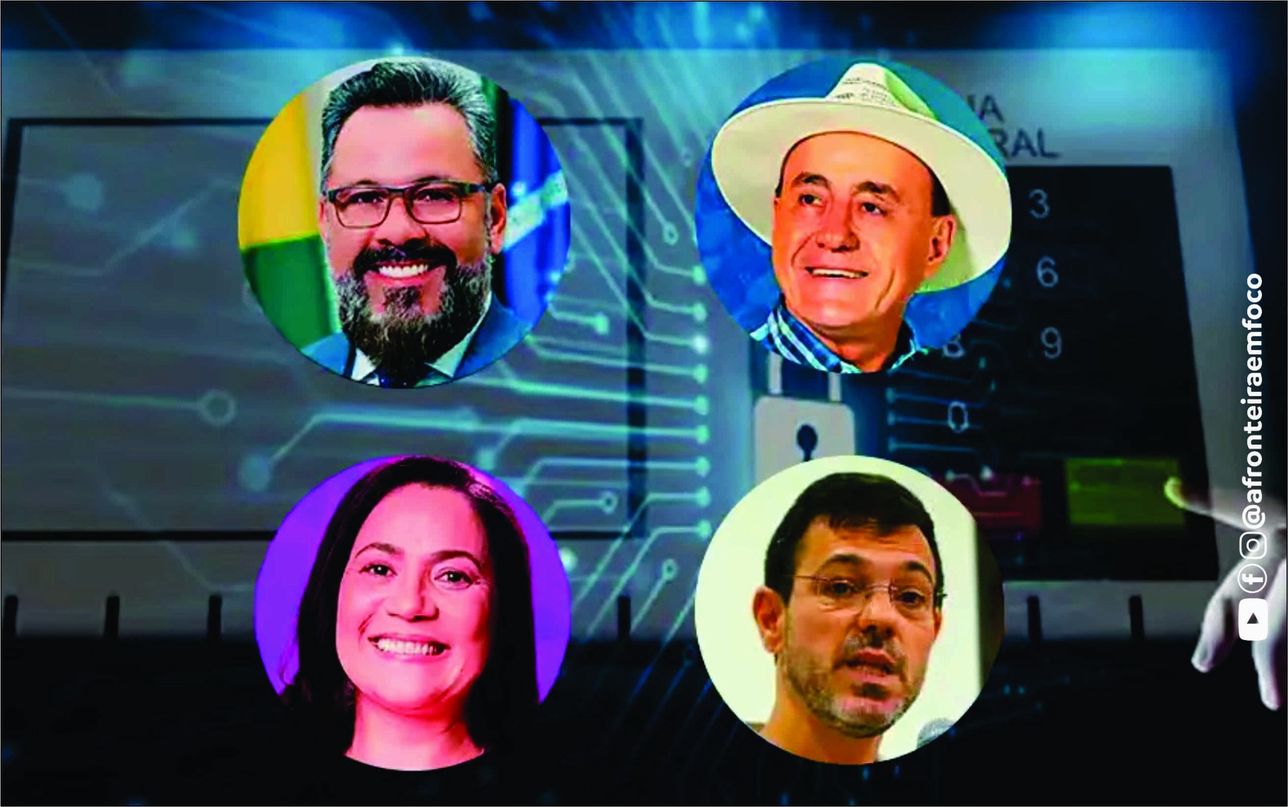 Alan Rick lidera corrida pelo Governo do Acre com 39%, aponta pesquisa Real Time Big Data