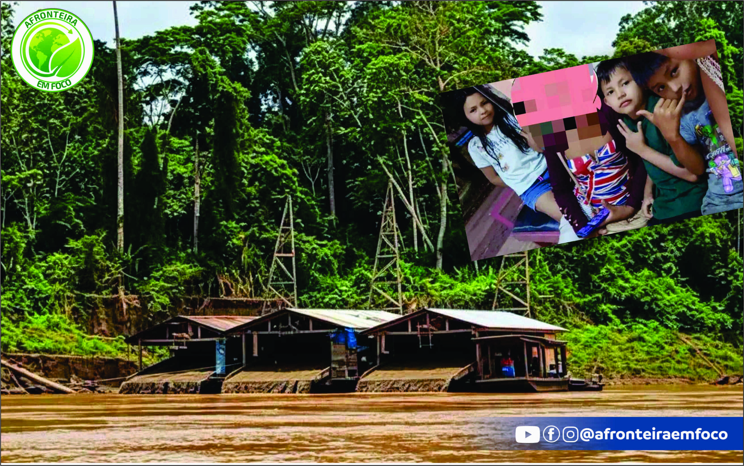 Três crianças seguem desaparecidas após naufrágio no rio Madre de Dios; família pede reforço nas buscas