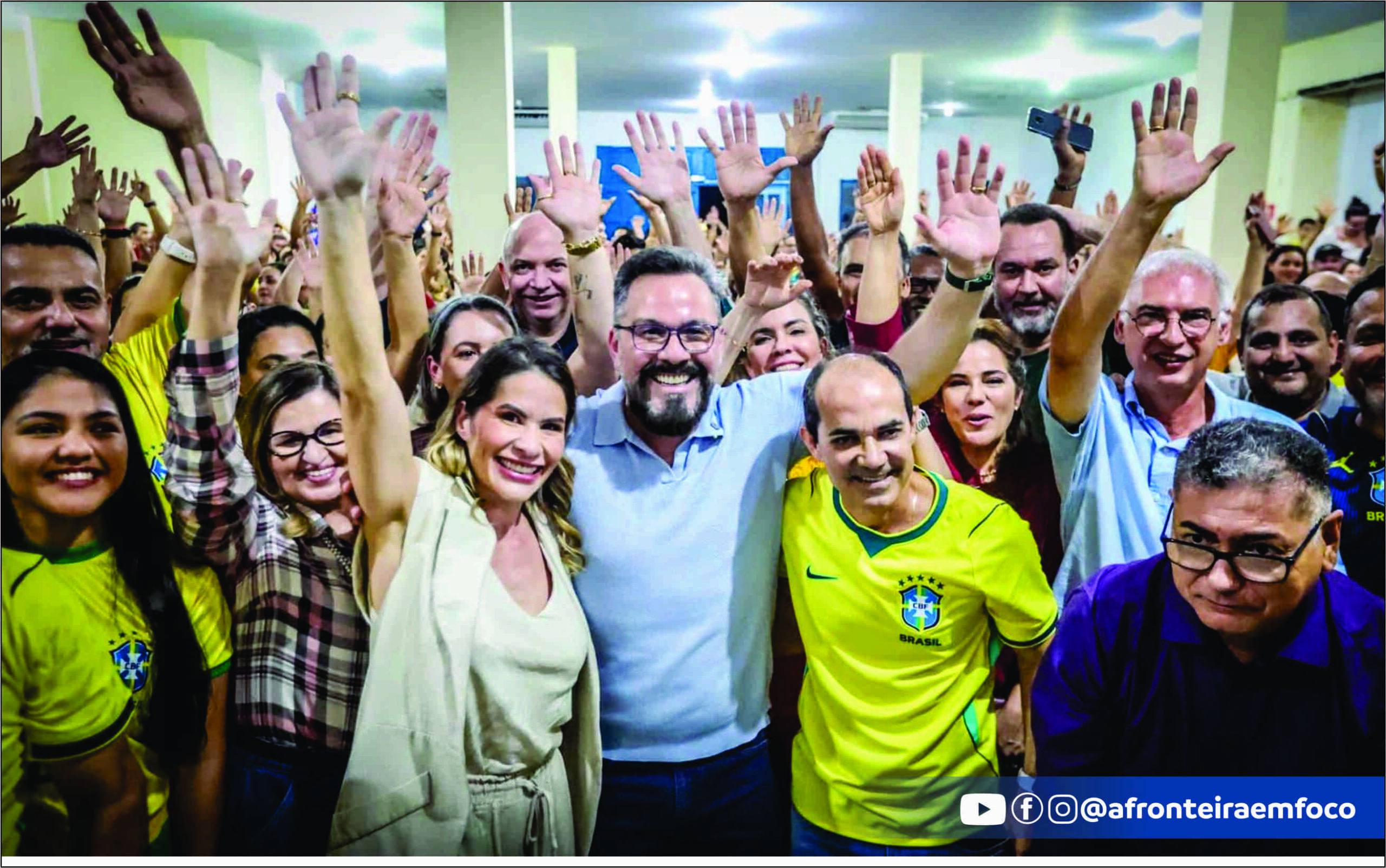 Alan Rick demonstra força política e recebe apoio de Zequinha Lima em Cruzeiro do Sul