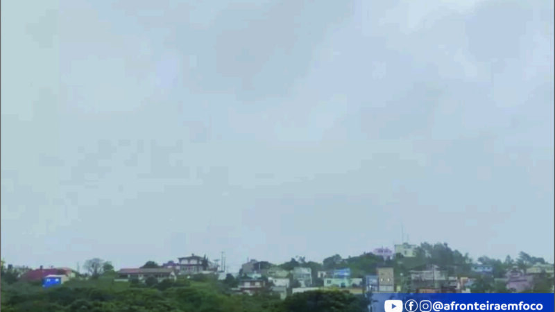 Onda polar provoca chuva e derruba temperaturas em todo o Acre nesta segunda-feira (13)
