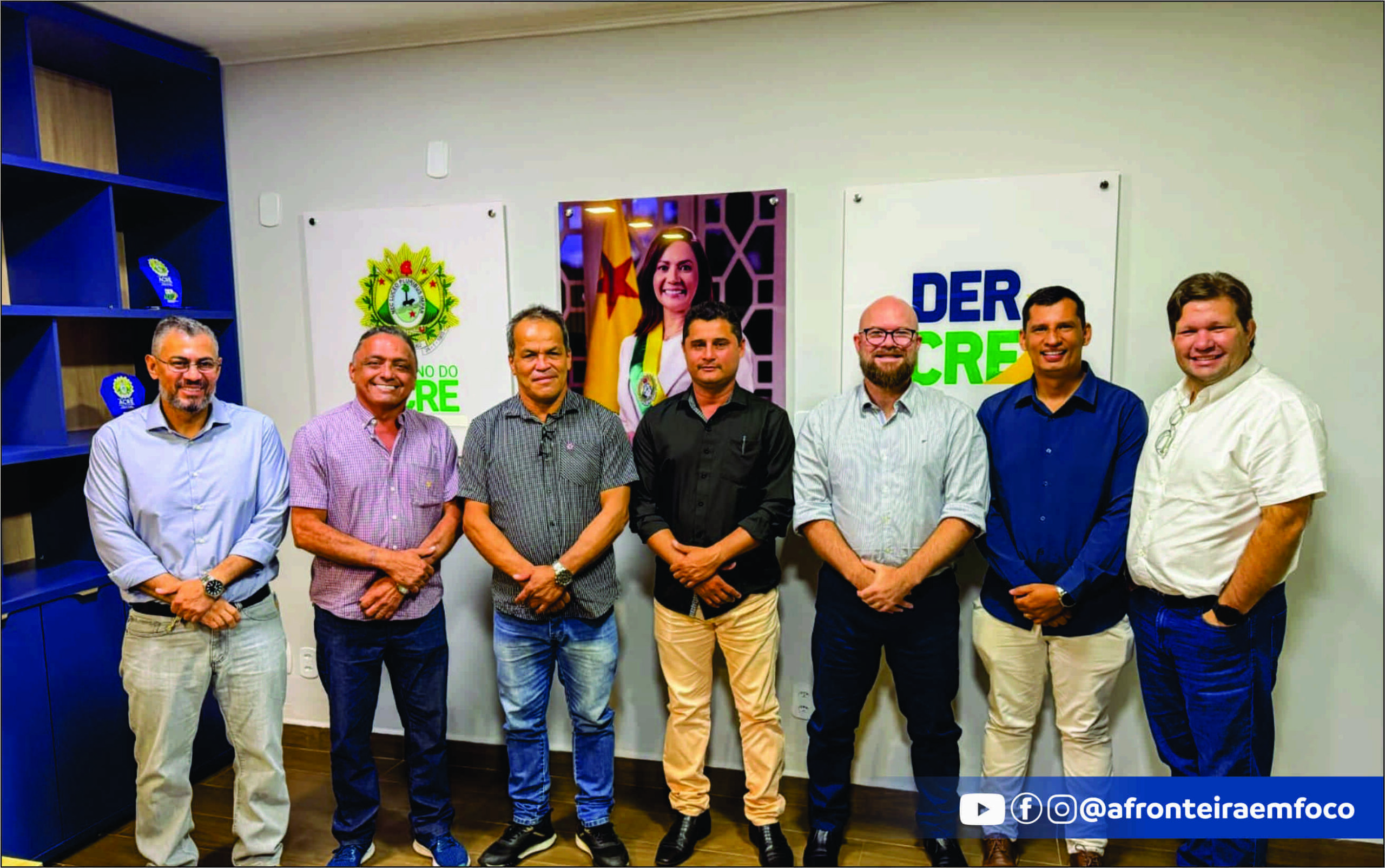 Vereador Rosimar do Rubicon articula retomada da recuperação de ramais após reunião com presidente do Deracre