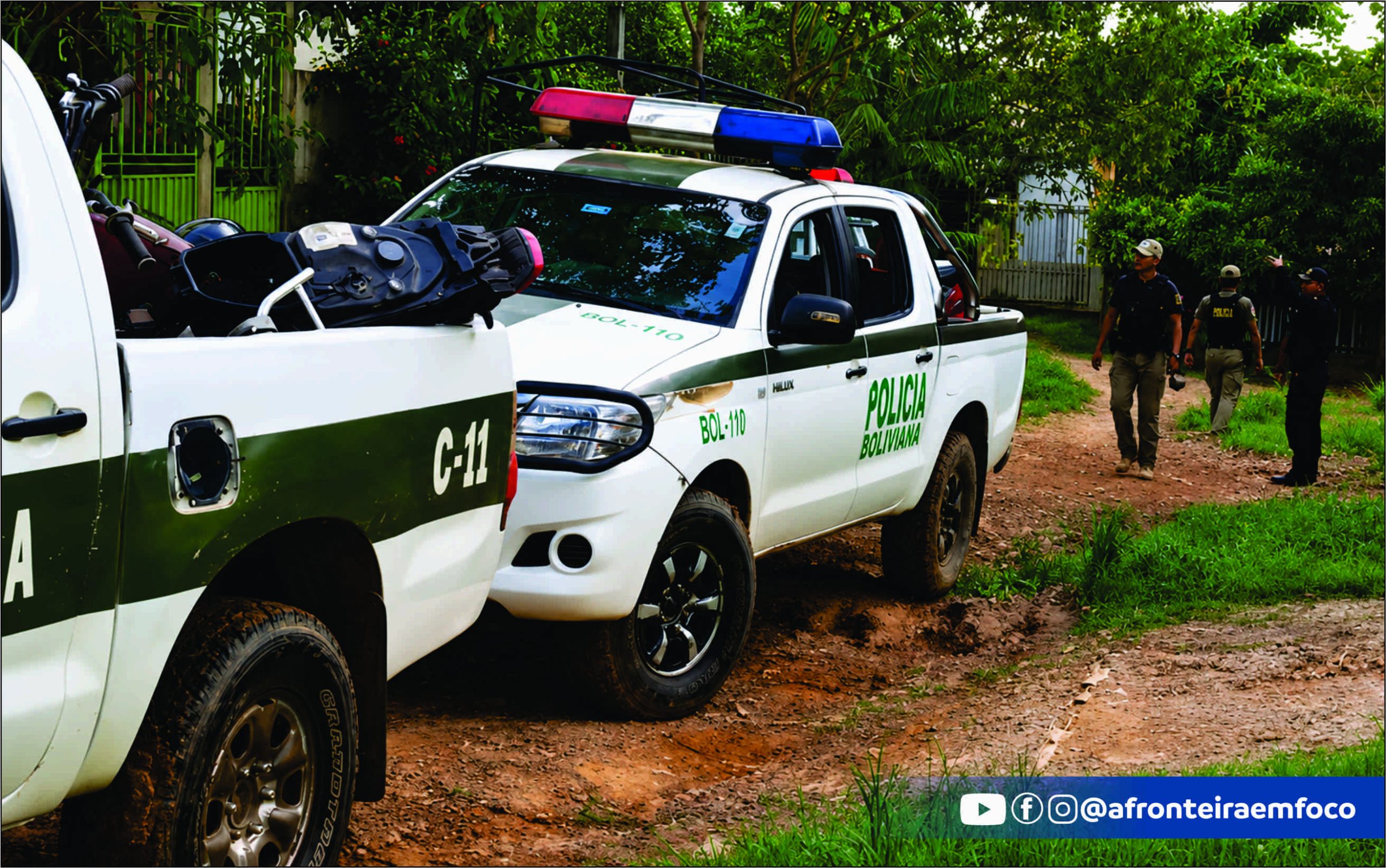 Polícia boliviana desarticula suposto desmanche de motocicletas em igreja no bairro Santa Clara, em Cobija