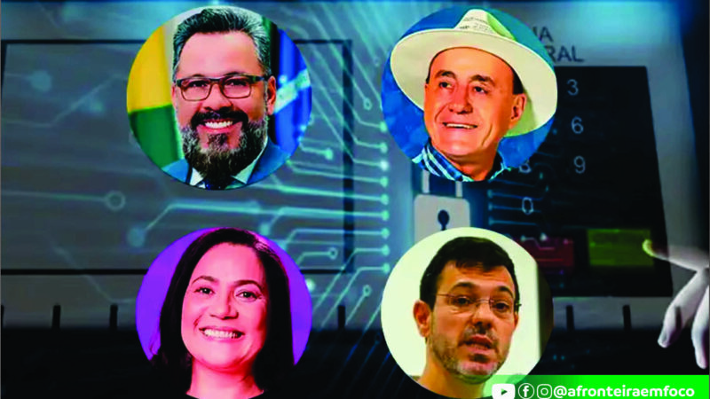Real Time Big Data: Alan Rick lidera corrida pelo Governo do Acre com 38%; Mailza aparece com 28%
