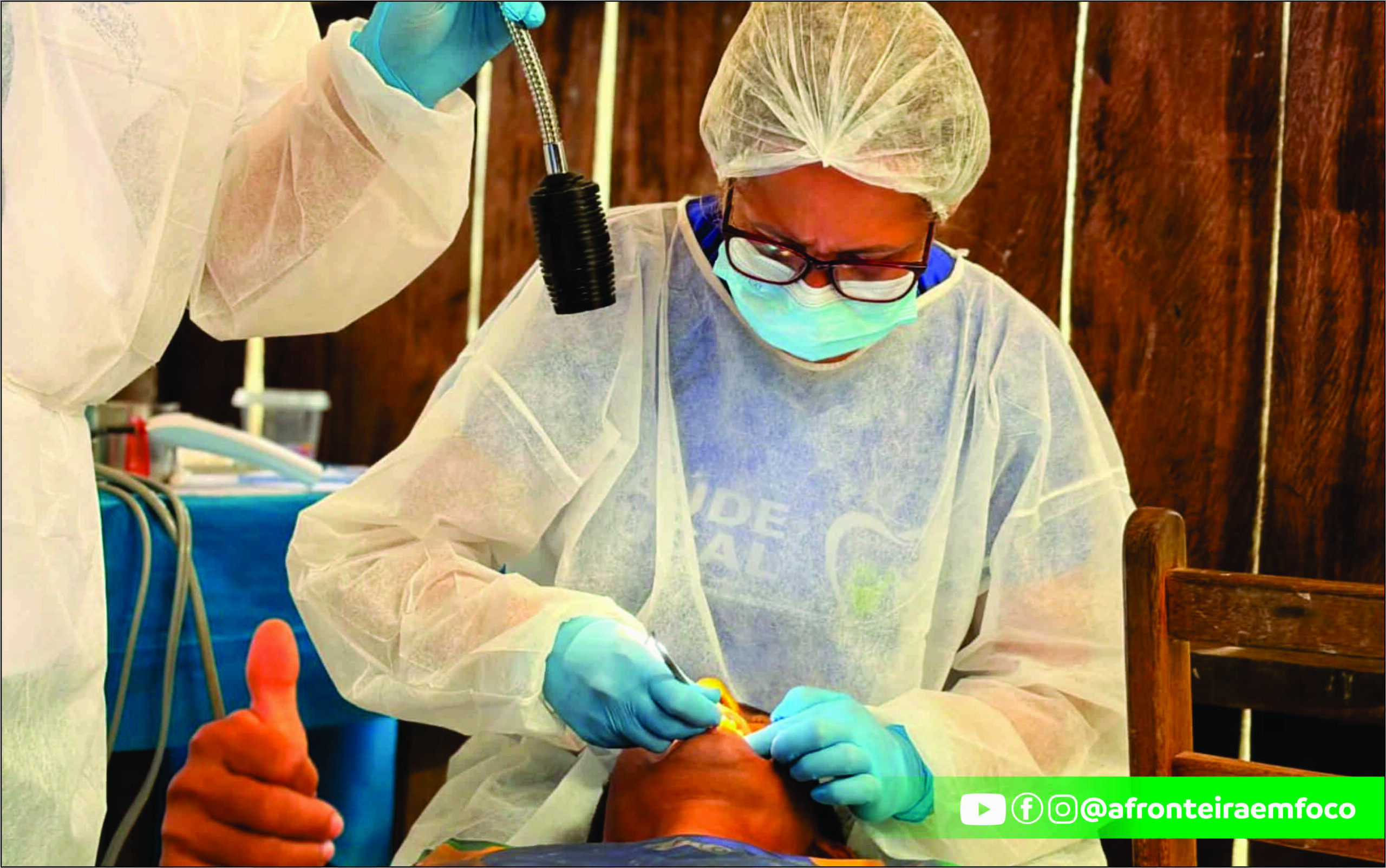 Prefeitura de Brasiléia realiza mais de 1,6 mil atendimentos durante ação de saúde na Comunidade Palmeira