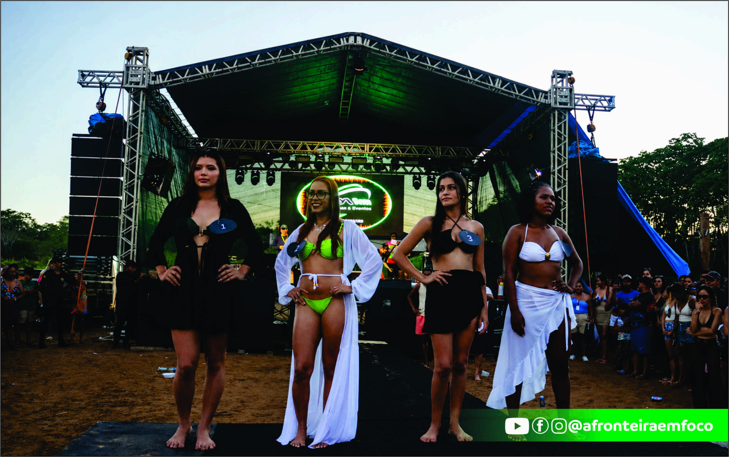 Festival de Praia de Assis Brasil reúne esporte, beleza e grande público no segundo dia de programação