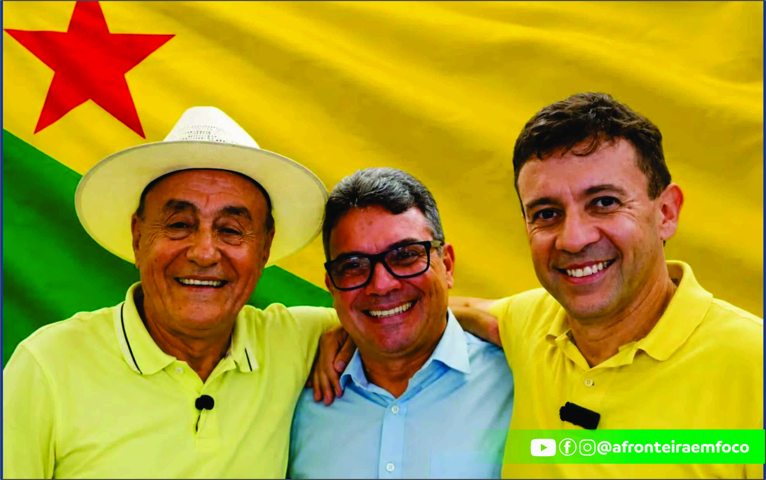 Bocalom inicia caminhada eleitoral com mobilização simultânea em vários municípios do Acre
