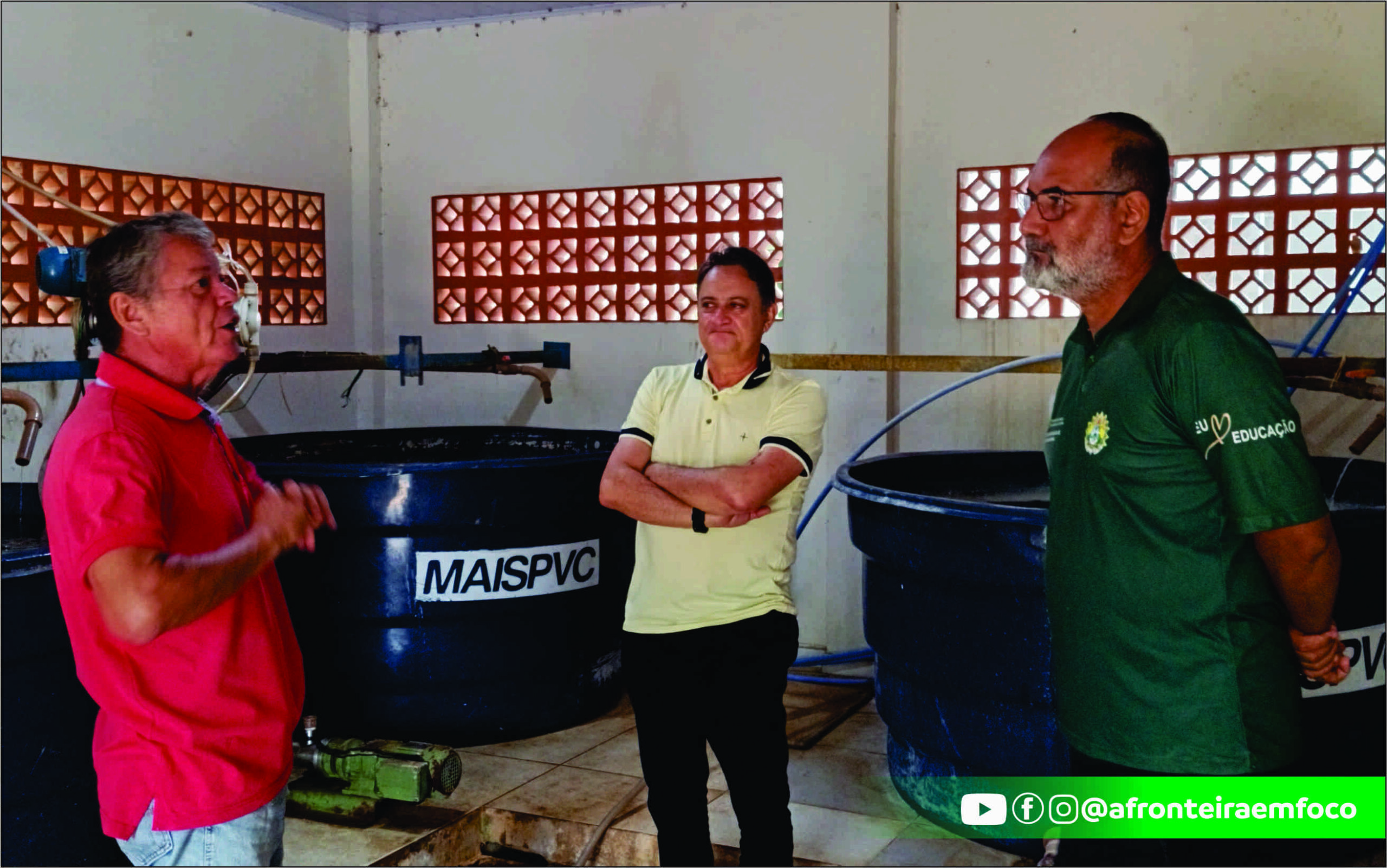 Vereador Cleomar Portela visita sede da Saneacre e cobra melhorias no abastecimento de água